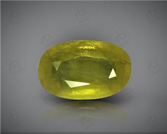 Natural Heated & Treated Yellow Sapphire Certified 2.80 CTS (DIN 86187 )